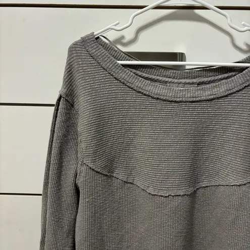 Free People  OG Thermal Top Grey