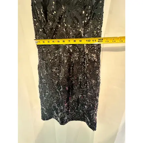 🔥Midnight Nikibiki Black mini Sequined Dress Size S