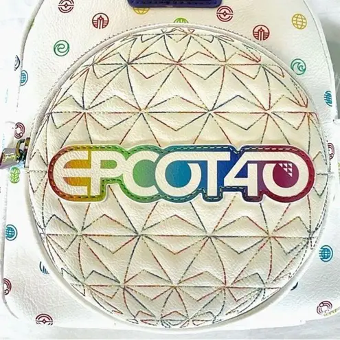 Lounge Fly EPCOT Mini Backpack 40th Anniversary Walt Disney World New WDW Sphere