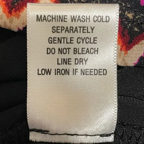 Emma & Michelle Emma & Michele Sleeveless Sheath Dress Black Purple Orange Size Medium - Image 7