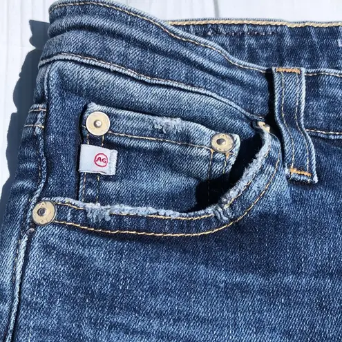 AG Adriano Goldschmied denim The Legging Ankle Super Skinny Ankle jeans 28R