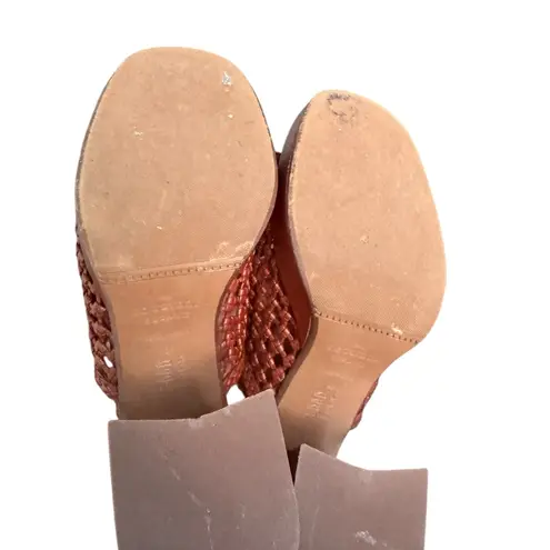 Sézane Sezane ANNALISA HIGH MULES in smooth natural leather 39