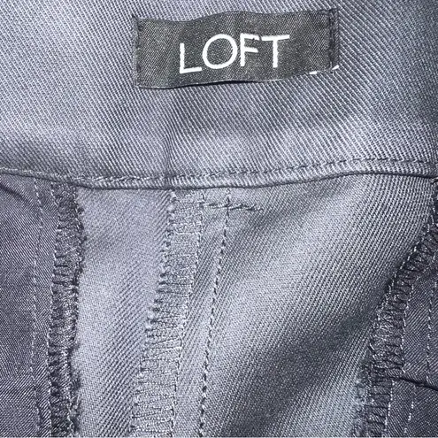 Loft Elegant Charcoal Women's Straight Leg Pants Size 4