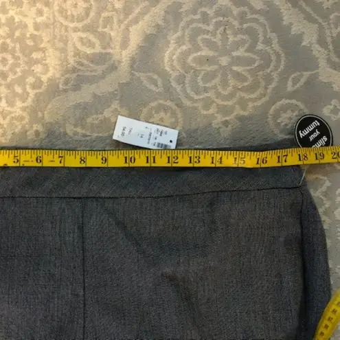 Avenue Black white Pull On Dress Pants 14 Tall Tummy Control tiny checks Size undefined