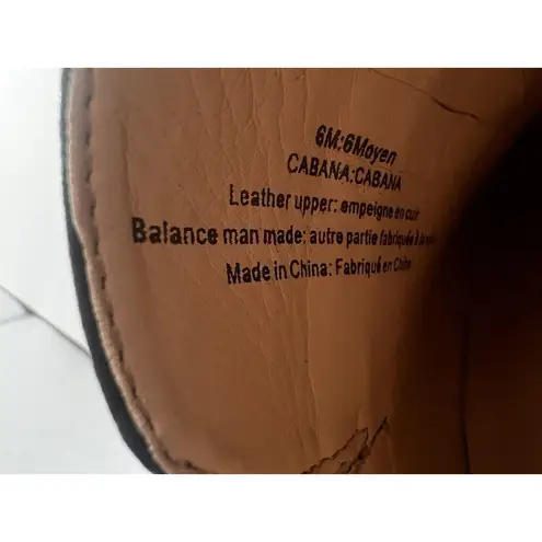 Karl Lagerfeld Cabana brown leather loafers Women’s size 6