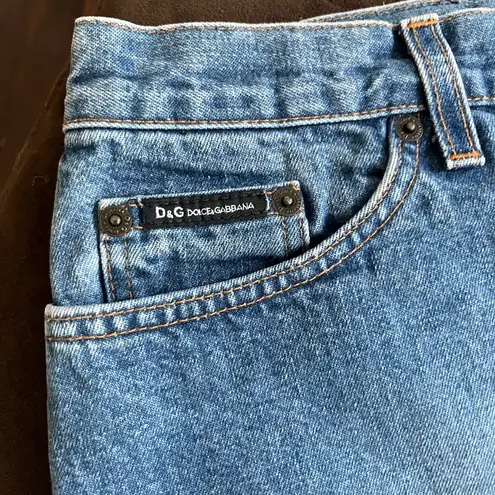 D&G Dolce and Gabana Authentic Denim Women’s Mini Skirt