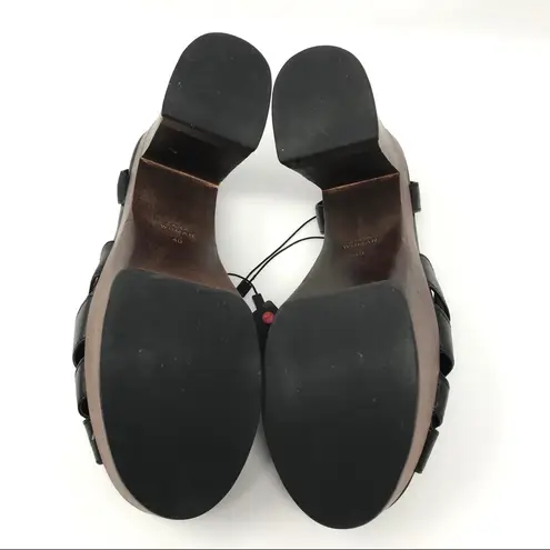 ZARA  Platform Sandals Black Size 40