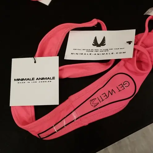Minimale Animale đź’•MINIMALEđź’• ANIMALE Bikini Lucid BijouTop + Wall Street String Thong Exotic NWT