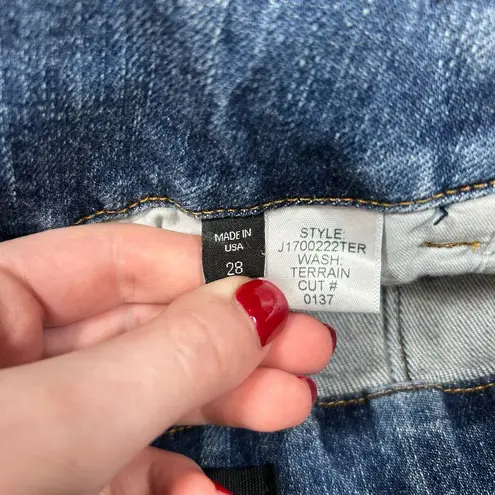 Veronica Beard Marlene Corset Wide Jean Terrain High Waist Cropped Size 28