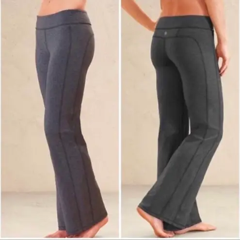 Athleta Dark Grey Flare Yoga Pants