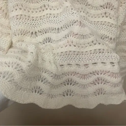 Rebecca Taylor Textured Lace Sweater