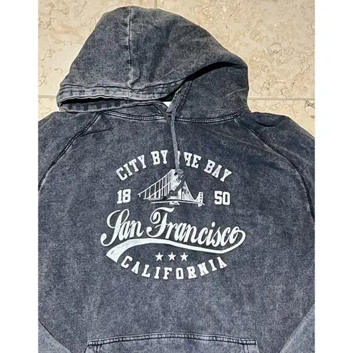 San Francisco City by Lane Seven‎ Sweatshirt Hoodie, California USA Size L Black Size L