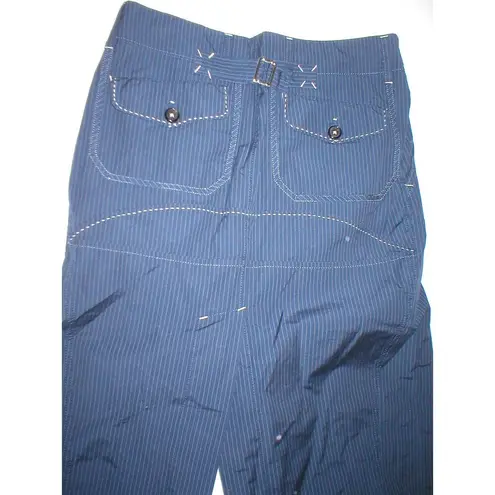 New Womens 27 6 High Skirt Blue White Long NWT 42 Italy Designer Claire Campbell