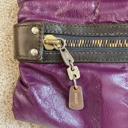See By Chloe Authentic daytripper crossbody plum brown gold