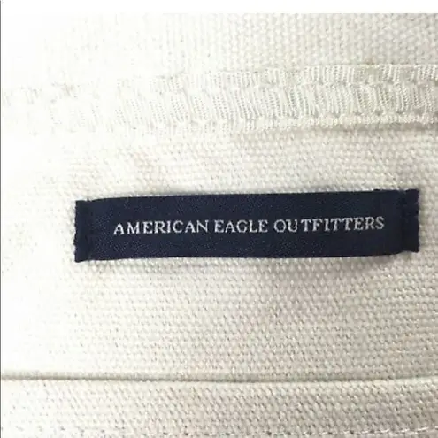 American Eagle ✨HP✨ Outfitter AEO Metallic Holographic Canvas Tote Bag✨