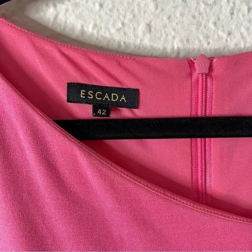 Escada Barbie Pink Sheath Dress Size 42