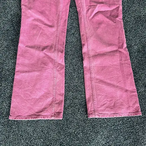 ZARA  Women Pink/Raspberry Denim Jeans