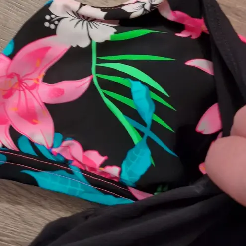 ZeroXposure Floral Lollipop Action 2 In 1 Tankini Top Size Medium thumbnail 2