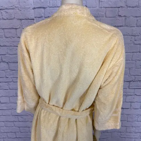 Ralph Lauren Vintage  His & Her Terry towel robe in yellow size Medium & Large