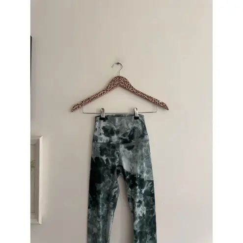 LULULEMON Align High Rise Diamond Dye Green Leggings 28" Size 0