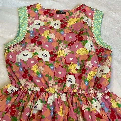 Matilda Jane Floral Leah Dress It’s a Wonderful Parade Women’s Size Small