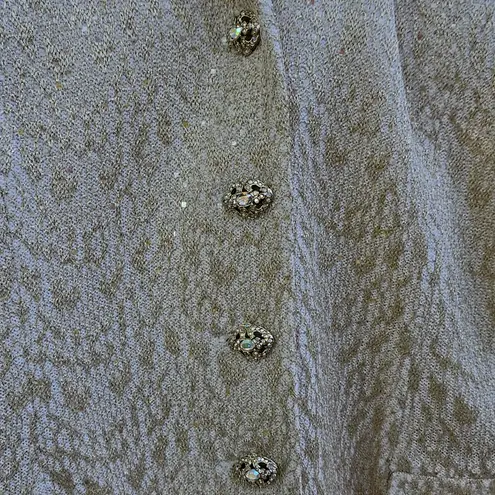 St. John Elegant Cream Blazer And Skirt Set