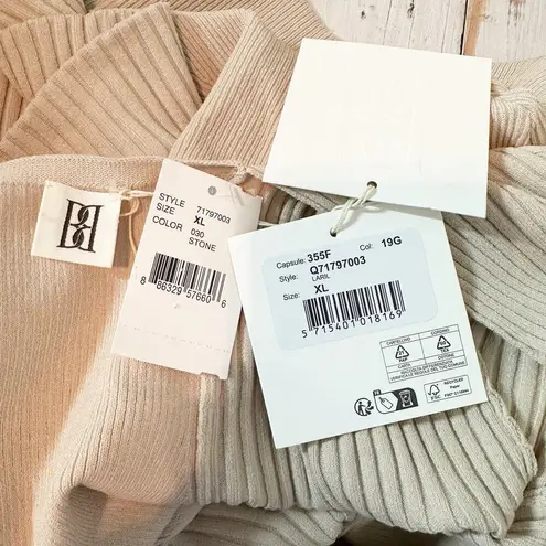 By Malene Birger Laril Viscose Blend Sweater Neutral
Size XL Stone Minimalist