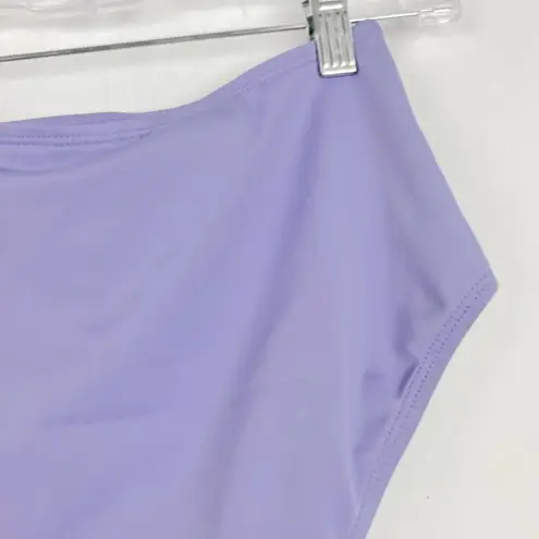 ANDIE NWT Swim The High Waisted Bottom Flat Bikini Iris Purple Size XS NEW