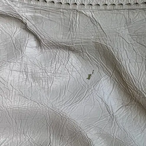 Maurizio Taiuti White Leather Bag