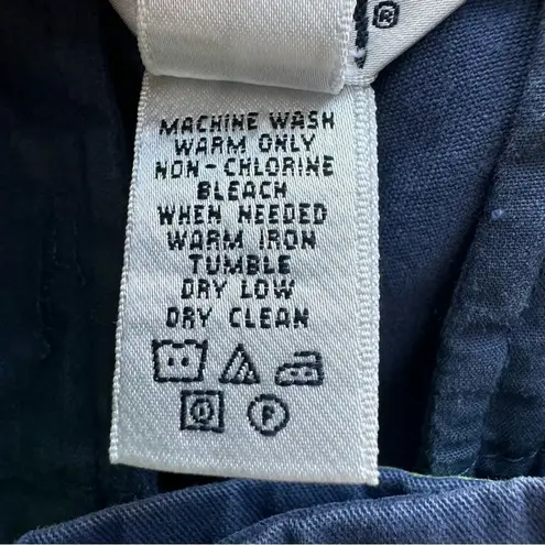 Lilly Pulitzer  Main Line Fit Navy Mid Rise Wide Leg Trouser Pants Women’s Size 6