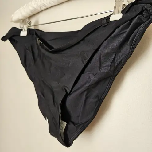 ANDIE Swim Bikini Bottom The Riviera Belted Black Casual Neutral Classic