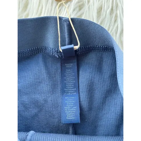 SKIMS Cotton Rib Boxer Harbor XXS