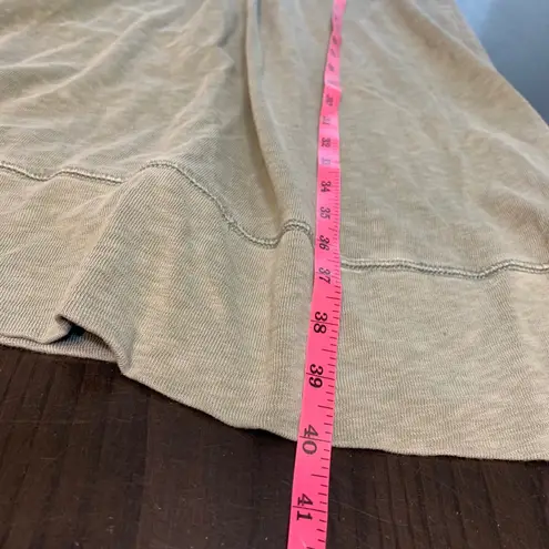 The Territory Ahead Sage Green Cotton Button Front Midi Dress Women's Size S - Image 11