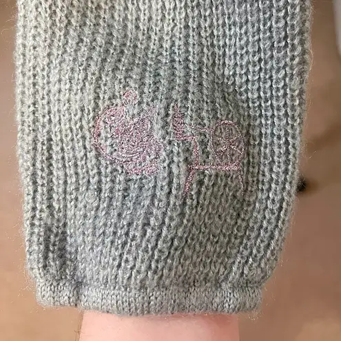 Secret Honey Aurora Disney Sleeping Beauty Sweater Gray