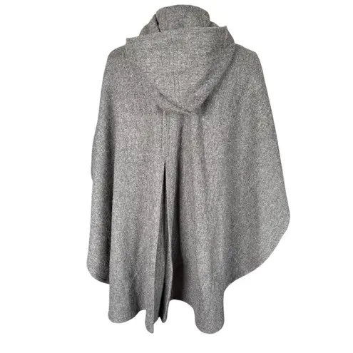 Texas Body Hangings XS gray hooded wool cape cloak women's