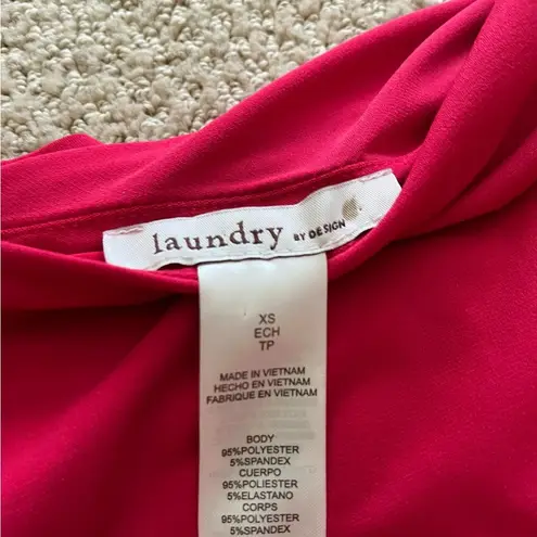 Laundry by Design Tiered One Shoulder Dress