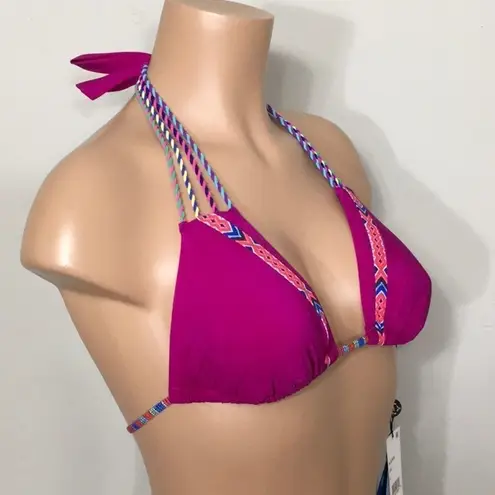 Nanette Lepore  orchid string bikini top. NWT