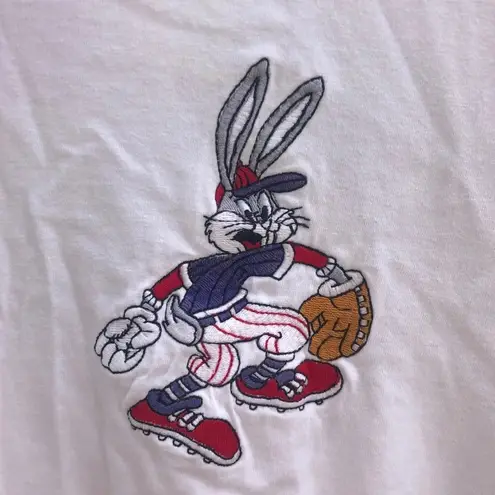 VINTAGE BUGS BUNNY T SHIRT White Size L
