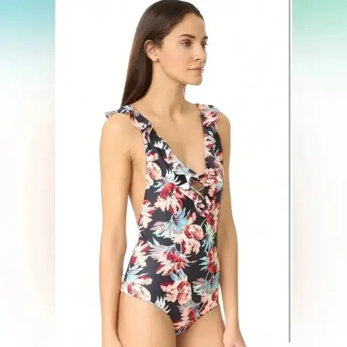 Tori Praver Swimwear Milos Floral Victoria One Piece Swimsuit Size XS