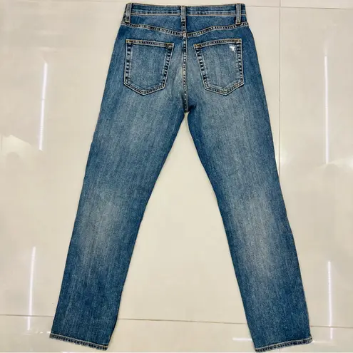 Ramy Brook Women's Adriana Ripped Straight Leg Jean