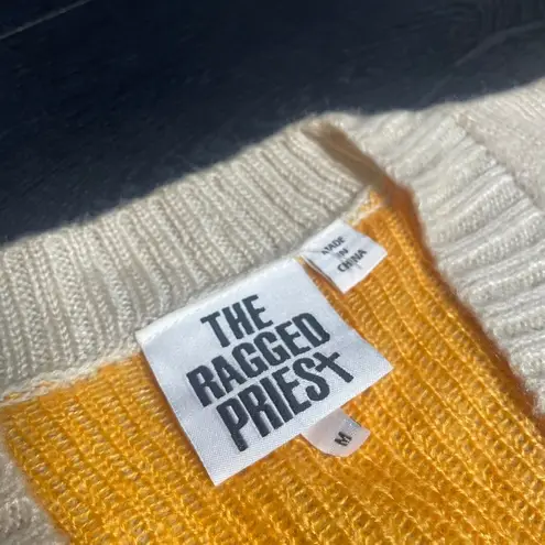 The Ragged Priest Flame Rider Knit Sweater Vest Women's Size M Dollskill Alt