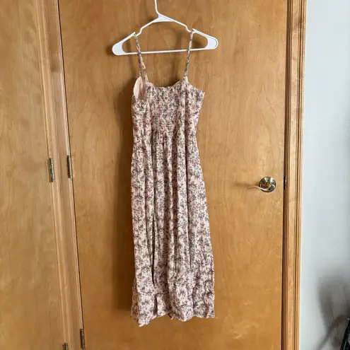 Tinseltown Juniors Textured Rosette Midi Peach Kiss Womens Small NWT DITSY