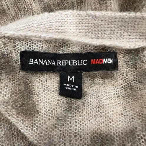 Banana Republic  Women’s Mohair Leopard Cardigan Size M