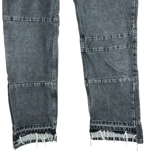 The Kooples Nelly Patchwork Black Denim Jeans Size 27