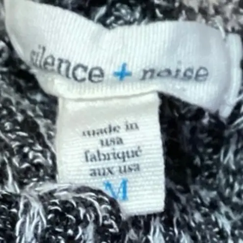 Urban Outfitters Outfitter Silence + Noise Dark Gray Turtleneck Sleeveless Crop Sweater Top