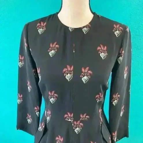 ALC Frank This is the “Terry” 3/4 sleeve silk mini dress by A.L.C in size 2