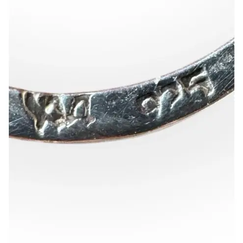 Vintage 925 Fede Gimmel Clasped Hands Heart Ring Sterling Silver Size 7.75