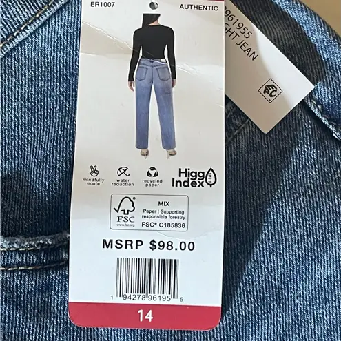 Edikted Edited by Remi Bader Loose Straight High Rise Women’s Size 14 Jeans NWT 32” - Image 7