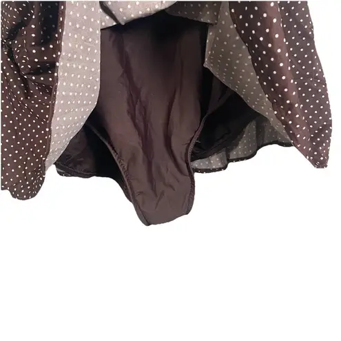 MiracleSuit Brown Polka Dot PIN POINT OCEANUS ONE PIECE SWIMSUIT PLUS SIZE 22 W - Image 2