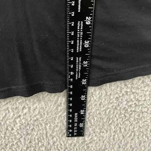 Mur Mur Top Women S Black Casual Long Sleeve Roll Tab Scoop Neck Tunic